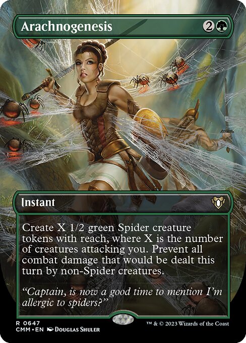 Arachnogenesis – Commander Masters (CMM-647) Magic: The Gathering card | LC-REM-20260804-15376409035084-ef8d3b29-ab35-4c61-82b8-bb5d481c738a Hoofdafbeelding