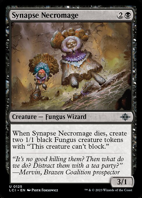 Synapse Necromage – The Lost Caverns of Ixalan (LCI-125) Magic: The Gathering card
