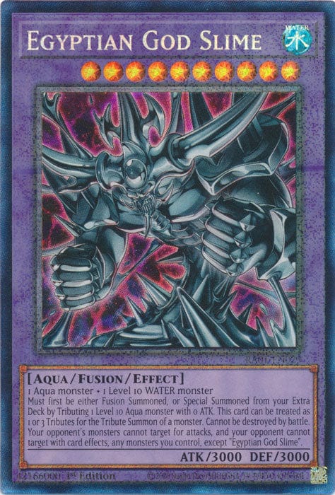 Egyptian God Slime (PCR) - RA01-EN029 - Prismatic Collector's Rare - 1st Edition