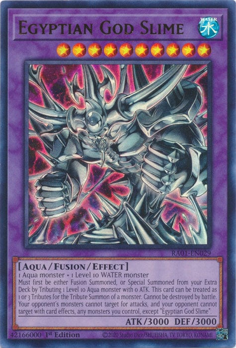 Egyptian God Slime (UR) - RA01-EN029 - Ultra Rare - 1st Edition