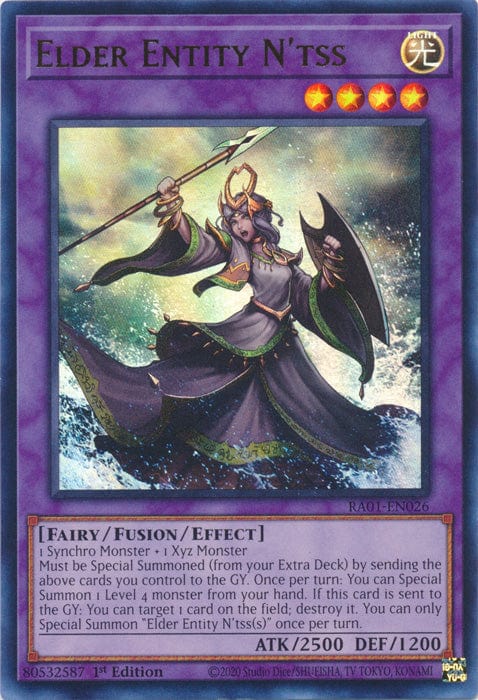 Elder Entity N'tss (UR) - RA01-EN026 - Ultra Rare - 1st Edition