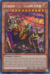 Eldlich the Golden Lord (Alternate Art) (Platinum Secret Rare) - RA01-EN019 - Platinum Secret Rare - 1st Edition