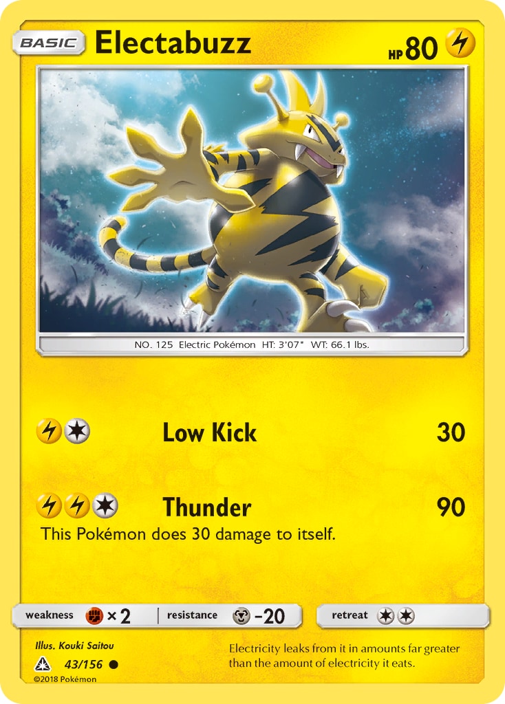 Electabuzz – Ultra Prism 43 – Pokémon TCG single card | Lichcards Immagine principale del prodotto