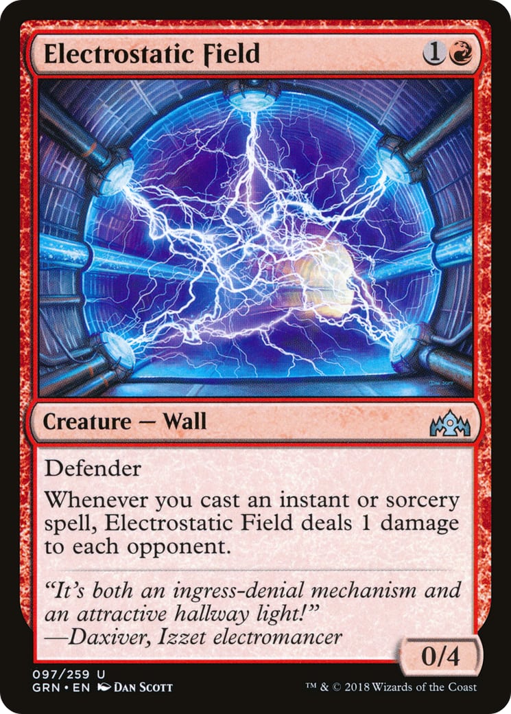 Electrostatic Field – Guilds of Ravnica 97 – Magic: The Gathering single card | Lichcards Immagine principale del prodotto