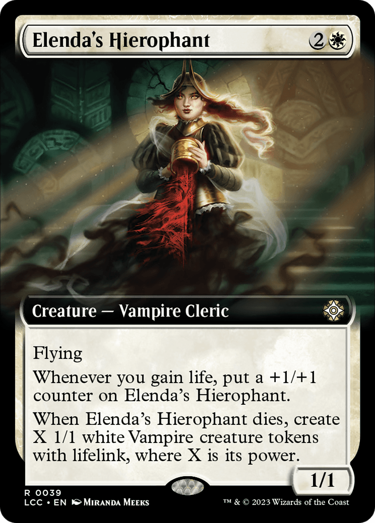 Elenda's Hierophant - Extended Art (LCC)