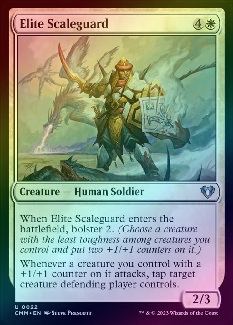 Elite Scaleguard (Foil) (CMM)