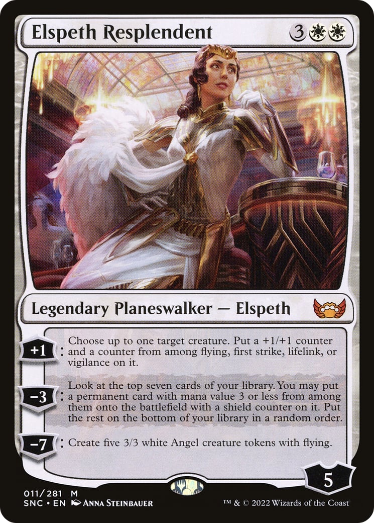 Elspeth Resplendent – Streets of New Capenna 11 – Magic: The Gathering single card | Lichcards Main image