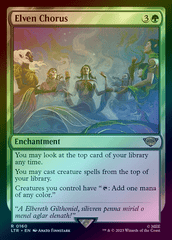 Elven Chorus (Foil) (LTR)