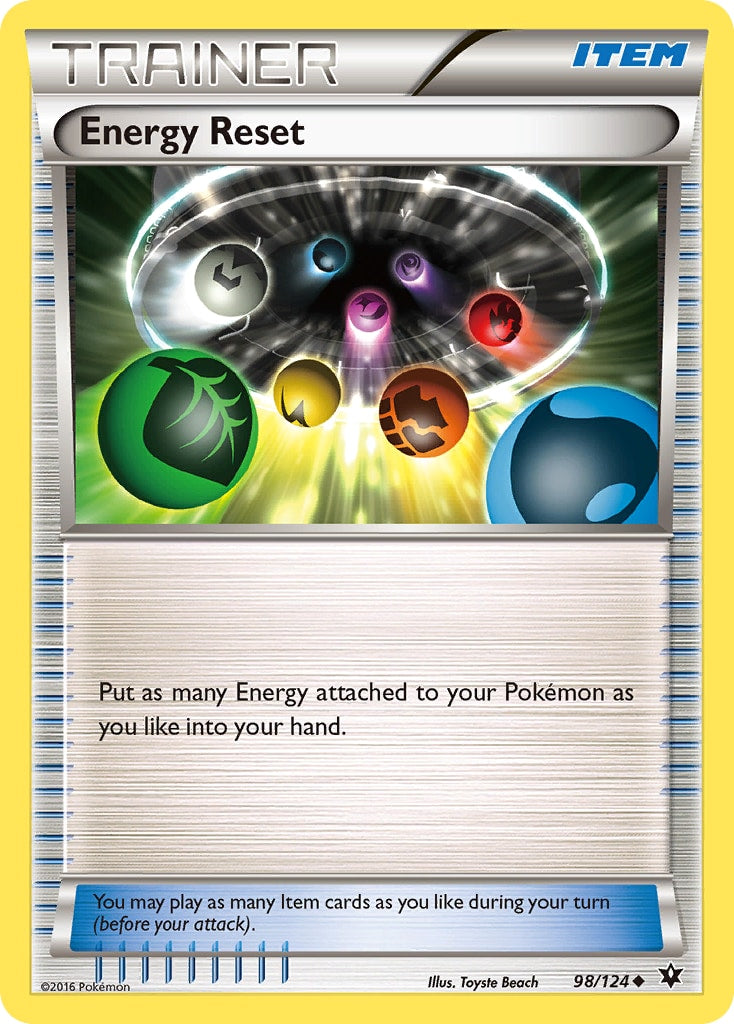 Energy Reset – Fates Collide 98 – Pokémon TCG single card | Lichcards