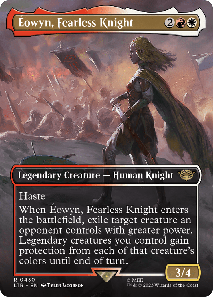 Eowyn, Fearless Knight - Borderless Scene (LTR)