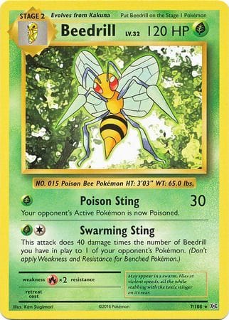 Evolutions - 007/108 - Beedrill