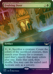 Evolving Door - Extended Art (Foil) (SNC)