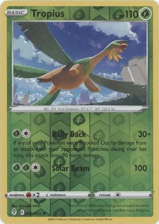 Evolving Skies - 006/203 - Tropius - Reverse Holo