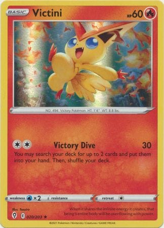 Evolving Skies - 020/203 - Victini - Holo