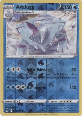 Evolving Skies - 045/203 - Avalugg - Reverse Holo