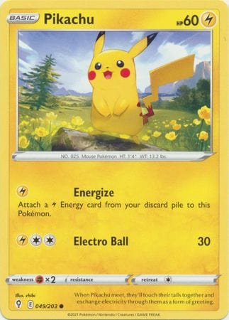 Evolving Skies - 049/203 - Pikachu