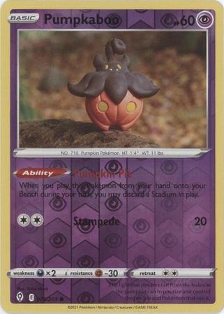 Evolving Skies - 076/203 - Pumpkaboo - Reverse Holo