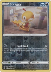 Evolving Skies - 098/203 - Scraggy - Reverse Holo