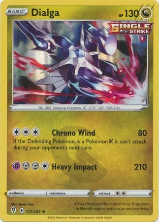 Evolving Skies - 112/203 - Dialga - Holo