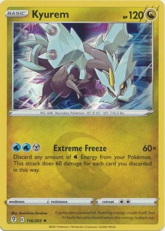 Evolving Skies - 116/203 - Kyurem - Holo