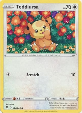 Evolving Skies - 126/203 - Teddiursa