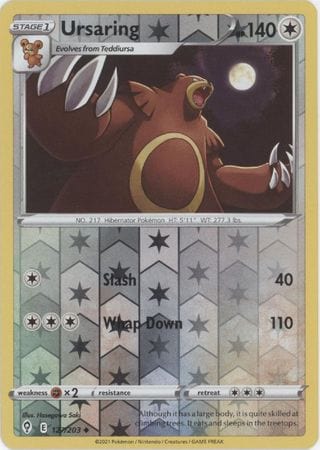 Evolving Skies - 127/203 - Ursaring - Reverse Holo