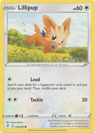 Evolving Skies - 133/203 - Lillipup