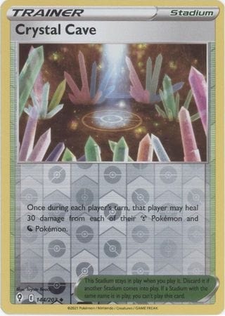 Evolving Skies - 144/203 - Crystal Cave - Reverse Holo