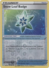 Evolving Skies - 159/203 - Snow Leaf Badge - Reverse Holo