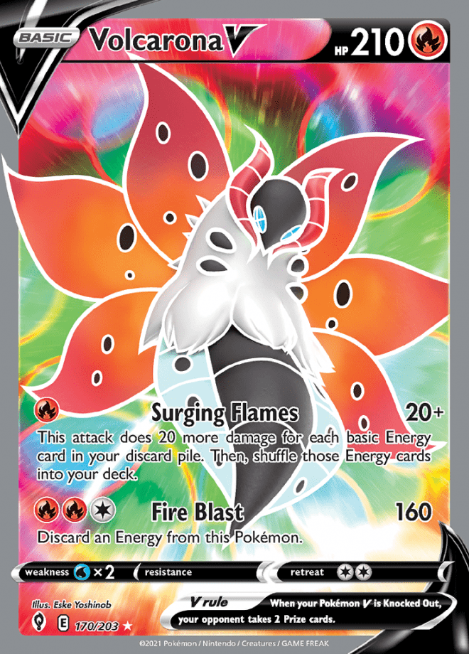 Evolving Skies - 170/203 - Volcarona V