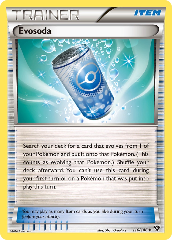 Evosoda – XY 116 – Pokémon TCG single card | Lichcards Hoofdafbeelding