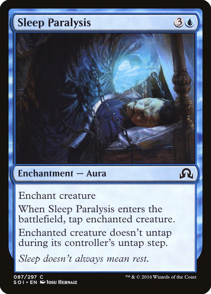 Sleep Paralysis - Shadows over Innistrad (Common) [SOI-87] Image principale du produit