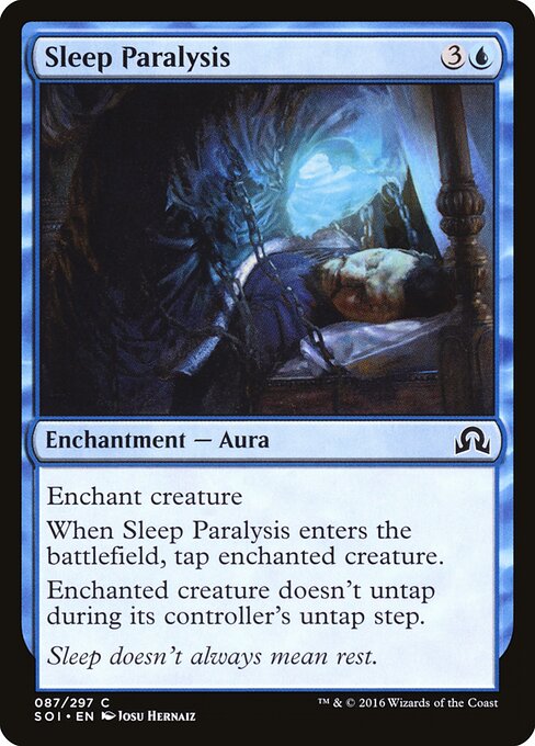 Sleep Paralysis – Shadows over Innistrad (SOI-87) Magic: The Gathering card