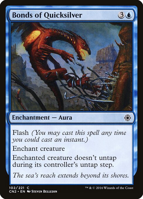 Bonds of Quicksilver – Conspiracy: Take the Crown (CN2-102) Magic: The Gathering card