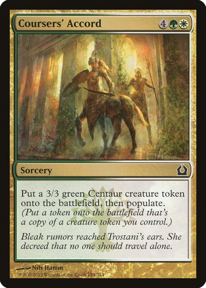 Coursers' Accord - Return to Ravnica (Common) [RTR-154]