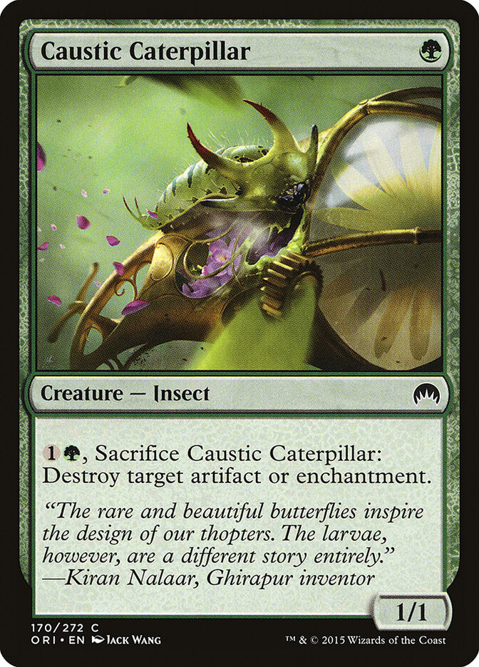 Caustic Caterpillar - Magic Origins (Common) [ORI-170]