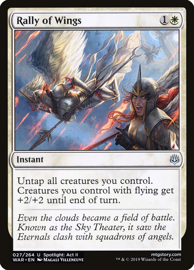 Rally of Wings - War of the Spark (Uncommon) [WAR-27]
