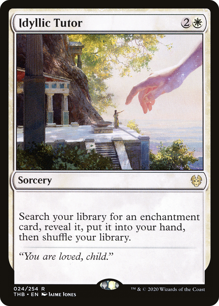 Idyllic Tutor – Theros Beyond Death 24 – Magic: The Gathering single card Main image