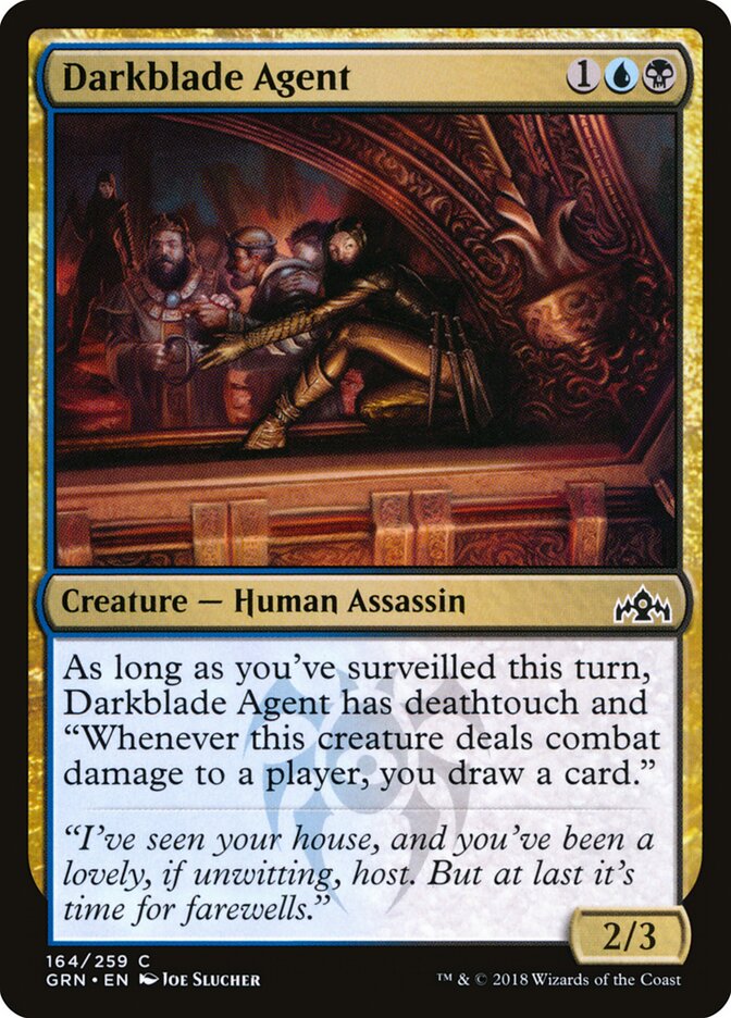 Darkblade Agent - Guilds of Ravnica (Common) [GRN-164]