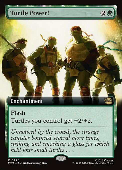 Turtle Power! – Teenage Mutant Ninja Turtles (TMT-275) Magic: The Gathering card | LC-REM-20260804-15634919096652-f0b8dc67-40a6-4e54-bf4d-2afb59c58fef
