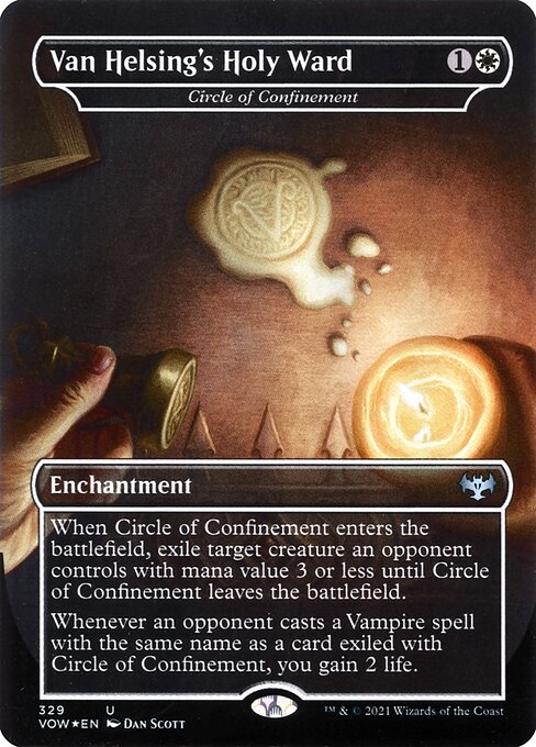 Circle of Confinement – Innistrad: Crimson Vow (VOW-329) Magic: The Gathering card | LC-REM-20260804-15150869774668-f0cb7bbb-9216-43b7-abd8-387f6c7864e6