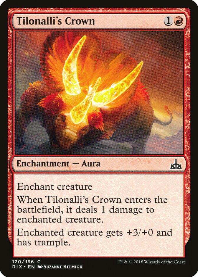 Tilonalli's Crown - Rivals of Ixalan (Common) [RIX-120]
