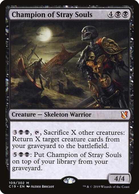 Champion of Stray Souls – Commander 2019 (C19-109) Magic: The Gathering card Hoofdafbeelding