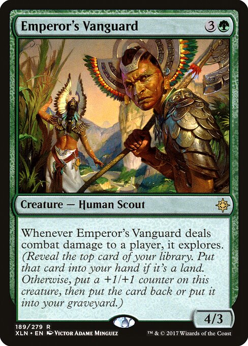 Emperor's Vanguard – Ixalan (XLN-189) Magic: The Gathering card