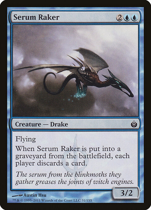 Serum Raker – Mirrodin Besieged (MBS-31) Magic: The Gathering card Image principale du produit