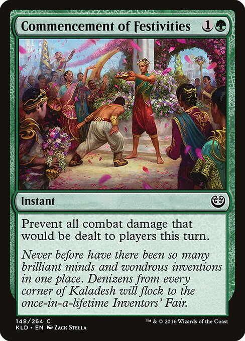 Commencement of Festivities – Kaladesh (KLD-148) Magic: The Gathering card | LC-REM-20260804-15711416451404-f1724602-2ae1-40a4-aeb0-51a483a6948c