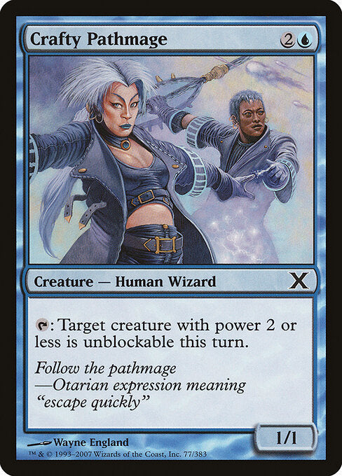 Crafty Pathmage – Tenth Edition (10E-77) Magic: The Gathering card