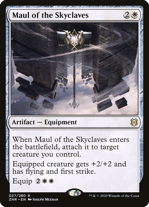 Maul of the Skyclaves – Zendikar Rising (ZNR-27) Magic: The Gathering card