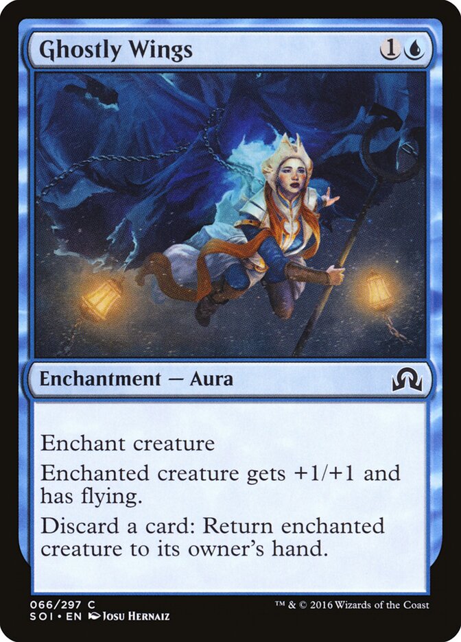 Ghostly Wings - Shadows over Innistrad (Common) [SOI-66]