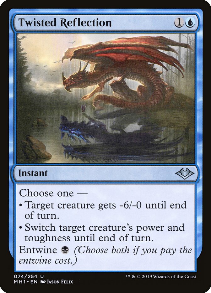 Twisted Reflection - Modern Horizons (Uncommon) [MH1-74]
